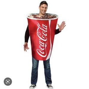Adult Coca-Cola Cup Costume